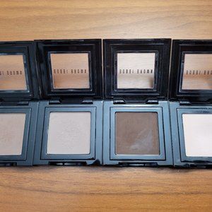 Bobbi Brown Eye Shadows- 4 Colors: Blonde, Cement, Rich Brown, & Shell